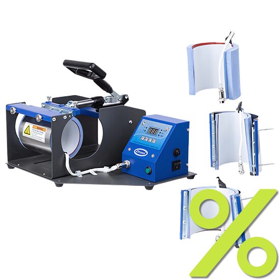 Multifunctional sublimation 4-in-1 mug press JTSB05V